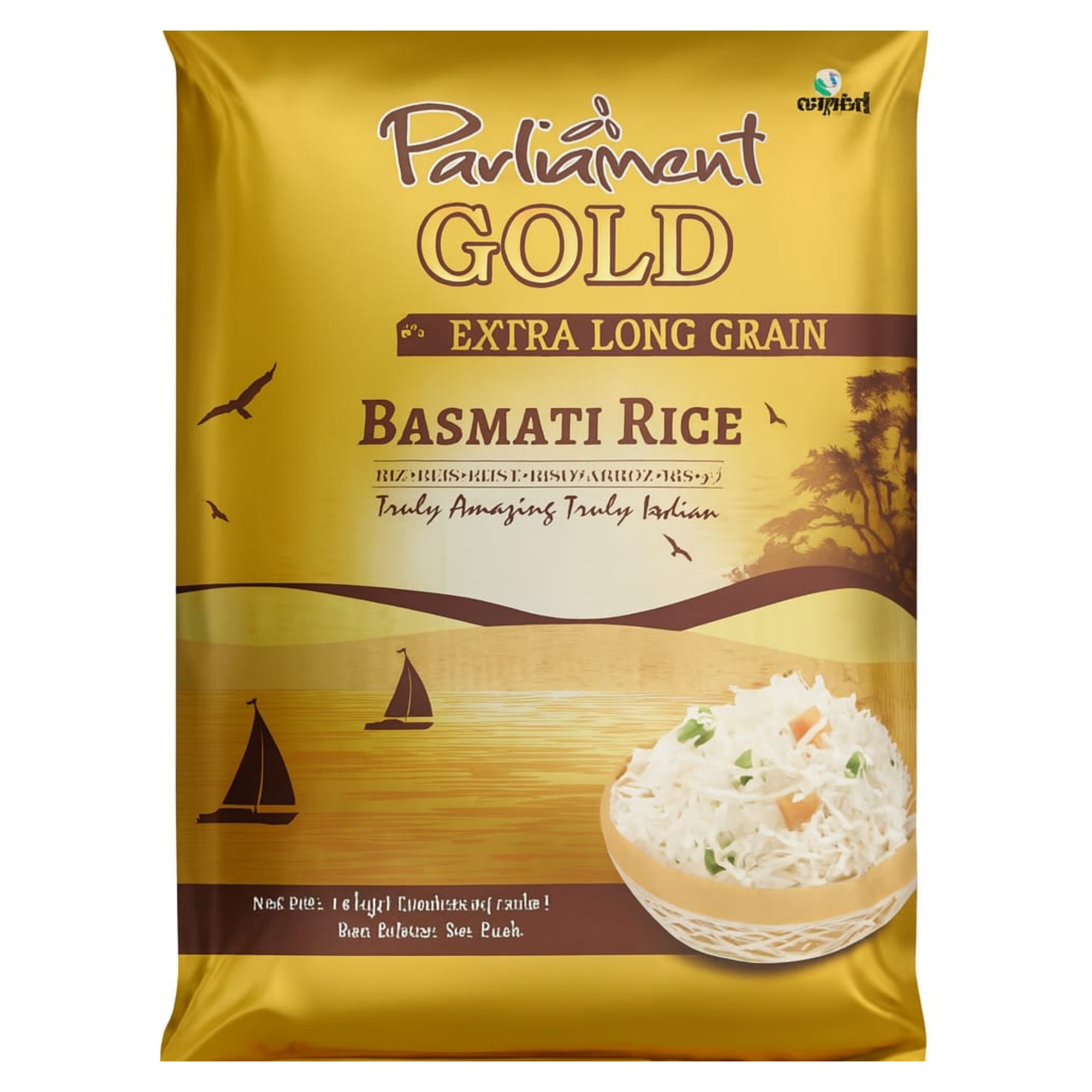 Parliament Ruby Rice Parliament Gold Basmati Rice 20kg | IndiaMart