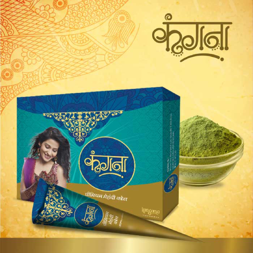 Kangana Mehendi Cone 25gx1Cone