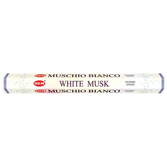 HEM White Musk Agarbatti - 20 sticks