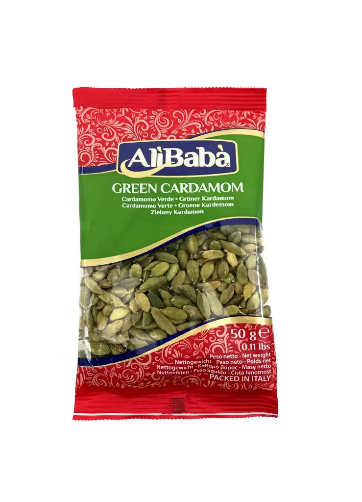 Alibaba Green Cardamom Whole - 50g