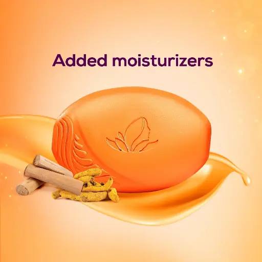 Santoor Sandal & Turmeric Soap - 90g