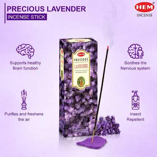HEM Lavender Agarbatti - 20 sticks