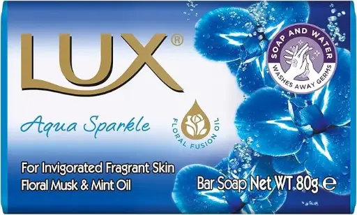LUX Aqua Sparkle Soap - 80g